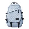 Schoolbag schoolbag junior high school girls plaid large-capacity backpack 1011 new primary school students high school students simple 