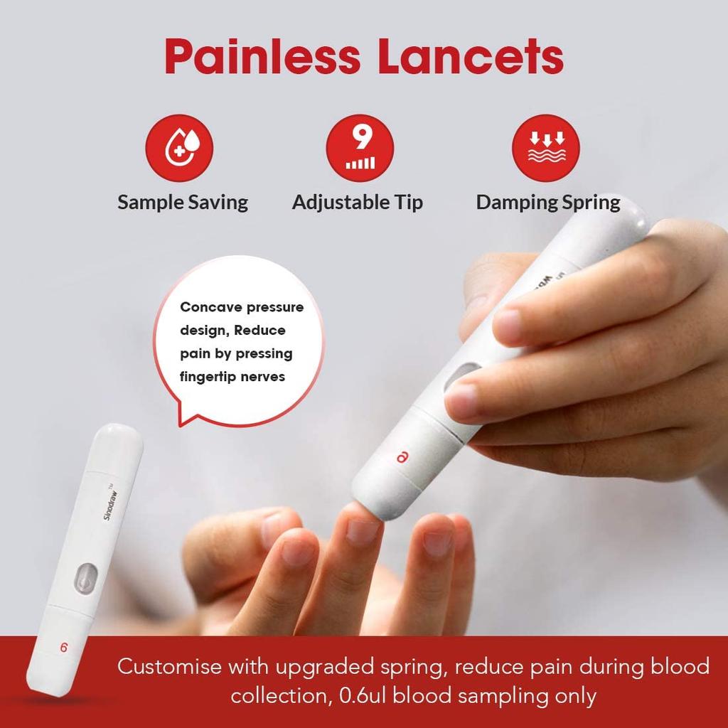 Набор Глюкометр, Полоски 25/50/100 шт, Иглы 25/50/100 шт, Ланцетное устройство, Сумочка для хранения