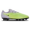 Nike Phantom GX Pro Fabric Artificial Turf Non-Slip Soccer Shoes Men Soccer Shoes Gray Green DD9464-705