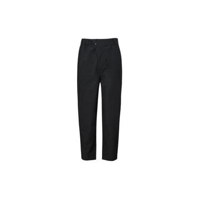 Casual Pants Unisex Black Moderate Straight Fit Pants 10020970-A01