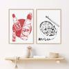 Japanese Food Onigiri Bento Cuisine Lemonade Wall Art Print Modern Kitchen Decor Retro Grocery Store Ramen Canvas Picture Poster