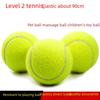 Развлекательная теннисная игрушка-жевательная для питомцев - Теннисный мяч из эластичного волокна