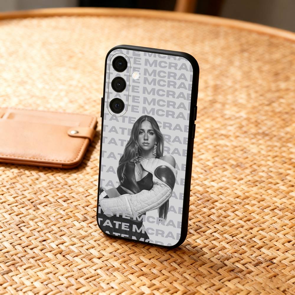 Чехол для телефона T-Tate M-McRaeS Singer для Samsung A73, A21s, A22, A31, A32, A52, A53, A71, A80, Мягкий черный корпус