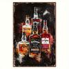 Металлический плакат Jack Daniels Винтажный Ретро Декор стены для бара