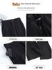 2026 Spring Bestseller Women's Slimming Black Split Flared Pants