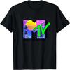 Mademark x MTV - Официальный логотип MTV Майами в цветах Ар-деко и солнце Футболка
