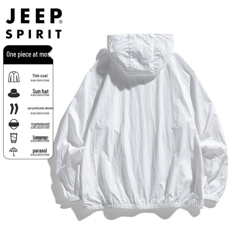 JEEP SPIRIT Унисекс Легкая солнцезащитная куртка с защитой от УФ-излучения