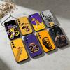 Чехол для телефона L-Lebron James 23 для Samsung Galaxy A13, 21s, 22, 31, 32, 52, 53, 71, 72, 73, Мягкий черный чехол