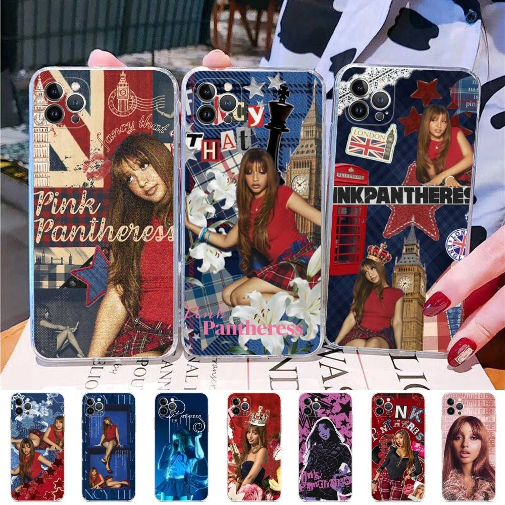 Чехол для телефона Singer P-Pinkpantheress для iPhone 17 16 15 14 13 12 11 Pro Max Plus, высококачественный силикон