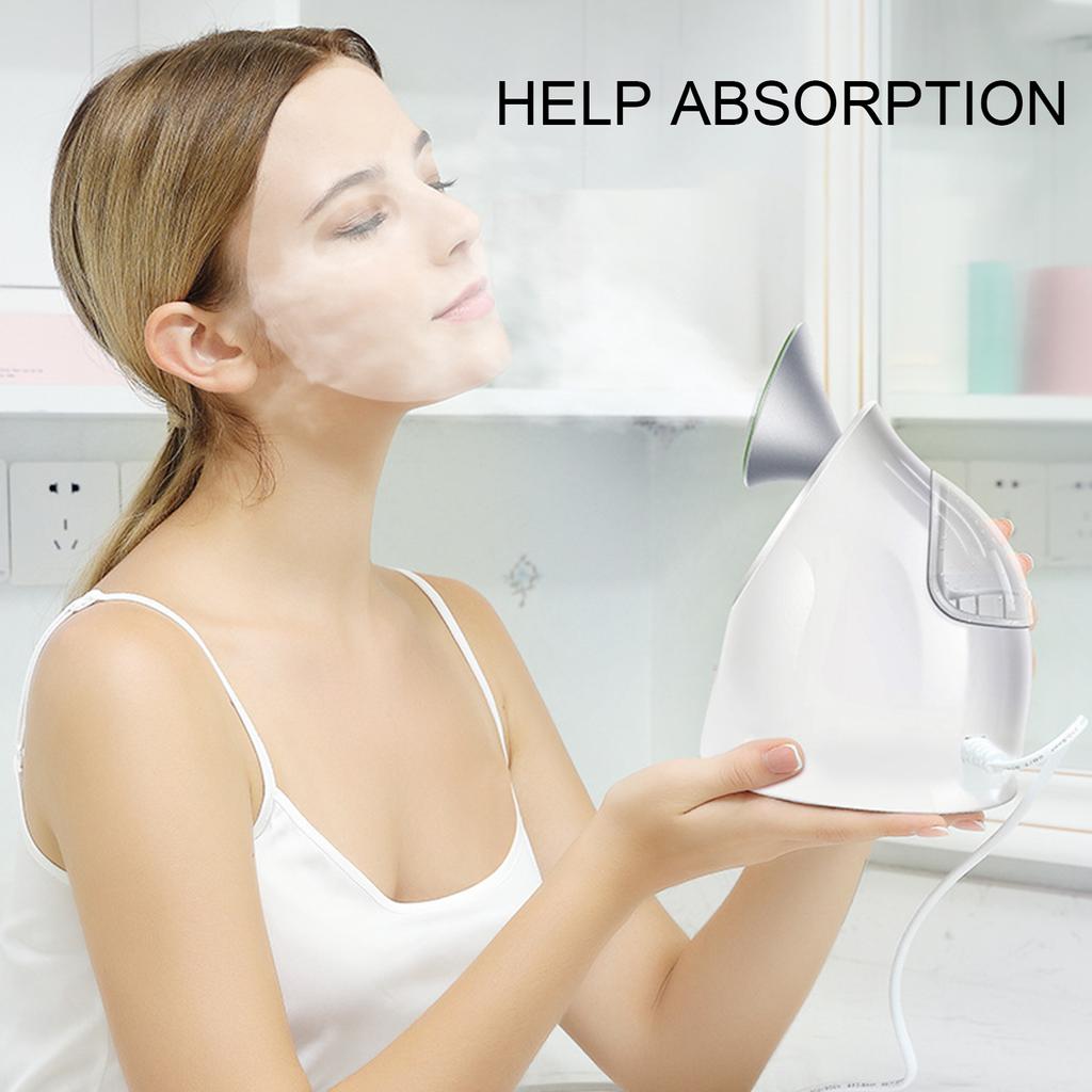 Отпариватель для лица Большой туман Нано-спрей Глубокое увлажнение Очистка пор Питание Введение Теплая кожа