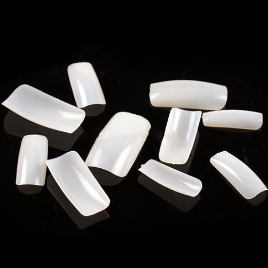 100 Pcs in 1 Set Manicures Tool French Nail Tip Acrylic 100 Pcs