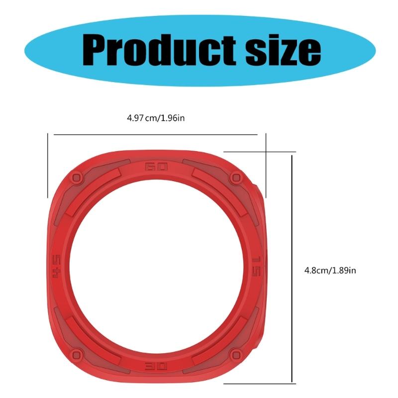 Protector Cover Half Coverage Shell for watch ultra 47mm Scratchproof Shell Bumper Frame Case Housing Easy Installation