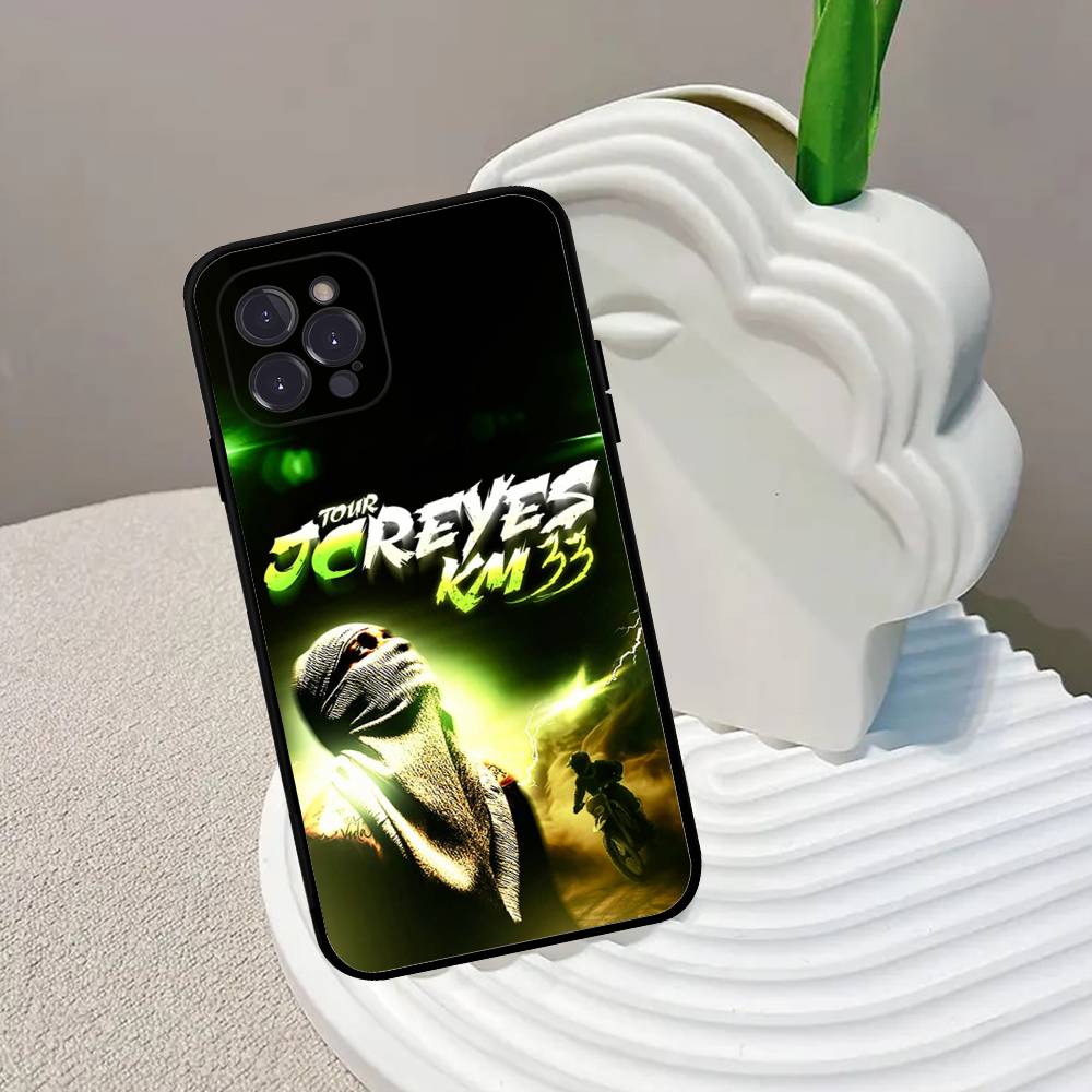 Чехол для телефона Jc Reyes Tour 2025 для iPhone 17 16 15 14 13 12 11 Pro Max Plus Mini Силиконовый Черный Чехол
