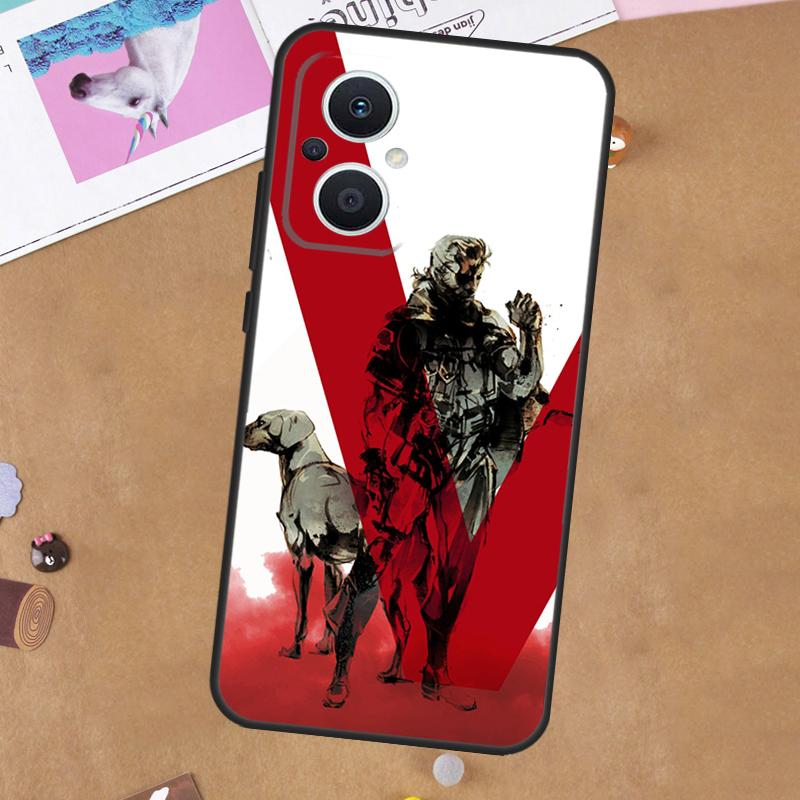 Metal Gear Solid Для OPPO Reno 11F 12F 13F 14F 10 11 12 13 14 Pro 7 8 Lite 8T OPPO Find X5 X6 X8 X9 Pro Чехол