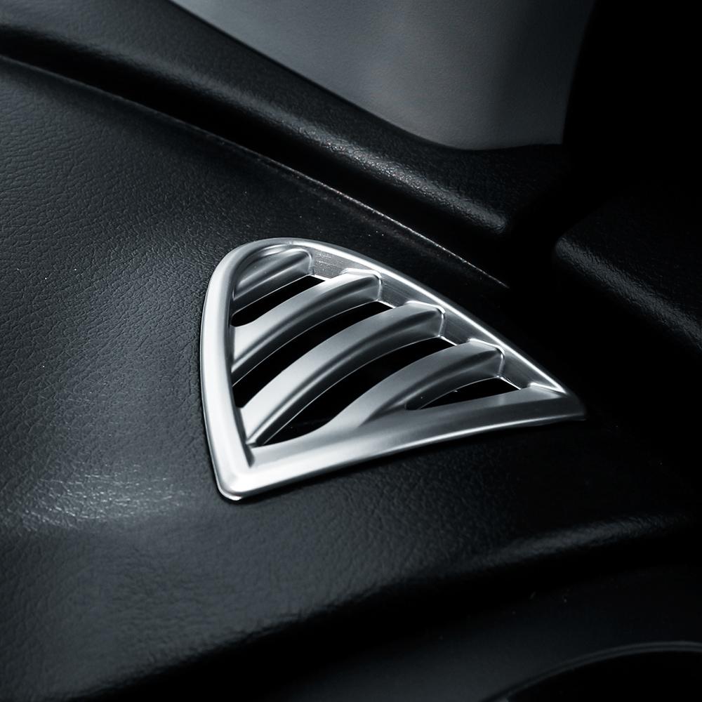 Для Nissan Kicks 2017 2018 2019 2020 2025 2025 LHD Наклейка на воздуховод кондиционера Крышка выхода кондиционера Стайлинг Аксессуары для интерьера