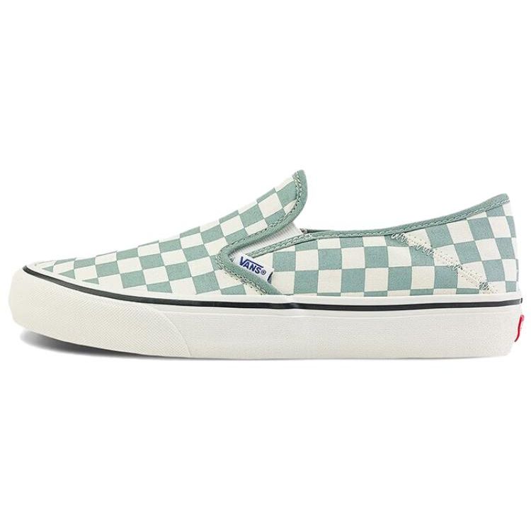 Vans Slip-On Vr3 Low-Top Skate Shoes Unisex Sneakers Green White VN0A4BX8CG2
