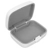 Hearing Aid Case Portable Hearing Aid Hard Protective Hard Storage Box Organizer for Sound Amplifier