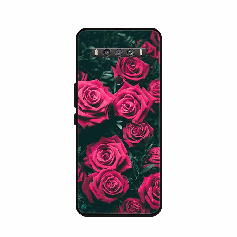 Для TCL 10 5G UW Чехол Животные Силикон ТПУ Мягкая Крышка Телефон Coque Для TCL 10 SE TCL10 5G UW Capa Ударопрочный Мультяшный Волк Funda