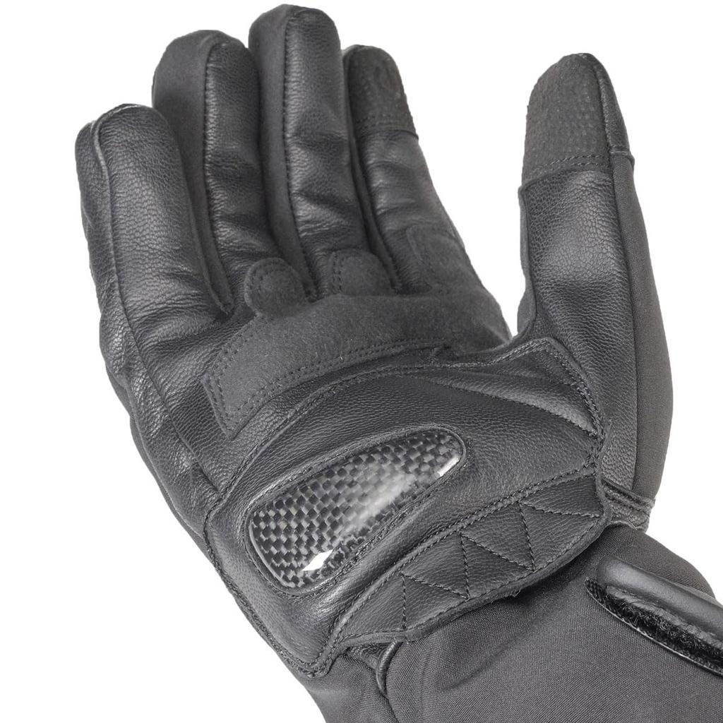Motorcycle Gloves Protect Touring Winter Gloves L 1281 For Winter and Spring Waterproof Cold Protection Carbon Stretch Material Protector [Komine]