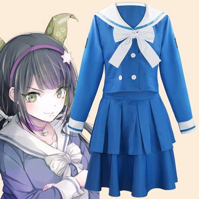Костюм для косплея Danganronpa Аниме Косплей Наряд Студенческая форма JK Матросский костюм Костюм для косплея Chaji Tanshi