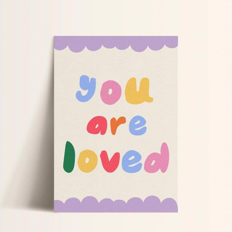 Красочный детский цифровой текст Вдохновляющие цитаты Постер Веселое вдохновляющее произведение искусства Позитивные цитаты для детей Декор для комнаты родителей