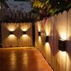 Solar Wall Light Outdoor Garden Decoration Lamp Up and Down Luminous Lighting Waterproof For Yard Street Landscape Lights