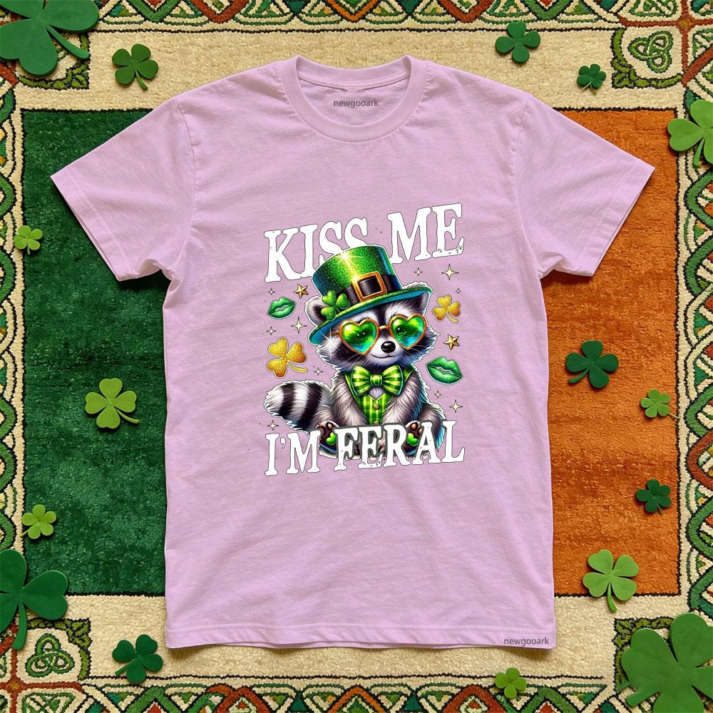 Saint Patrick lucky Irish green t shirt man cotton funny festival printed T shirt Casual Retro Unisex Adult Party tee