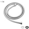 Stainless Steel Shower Head Hose Large Bore Shower Extension Tube Durable Faucet Hose  Hotel