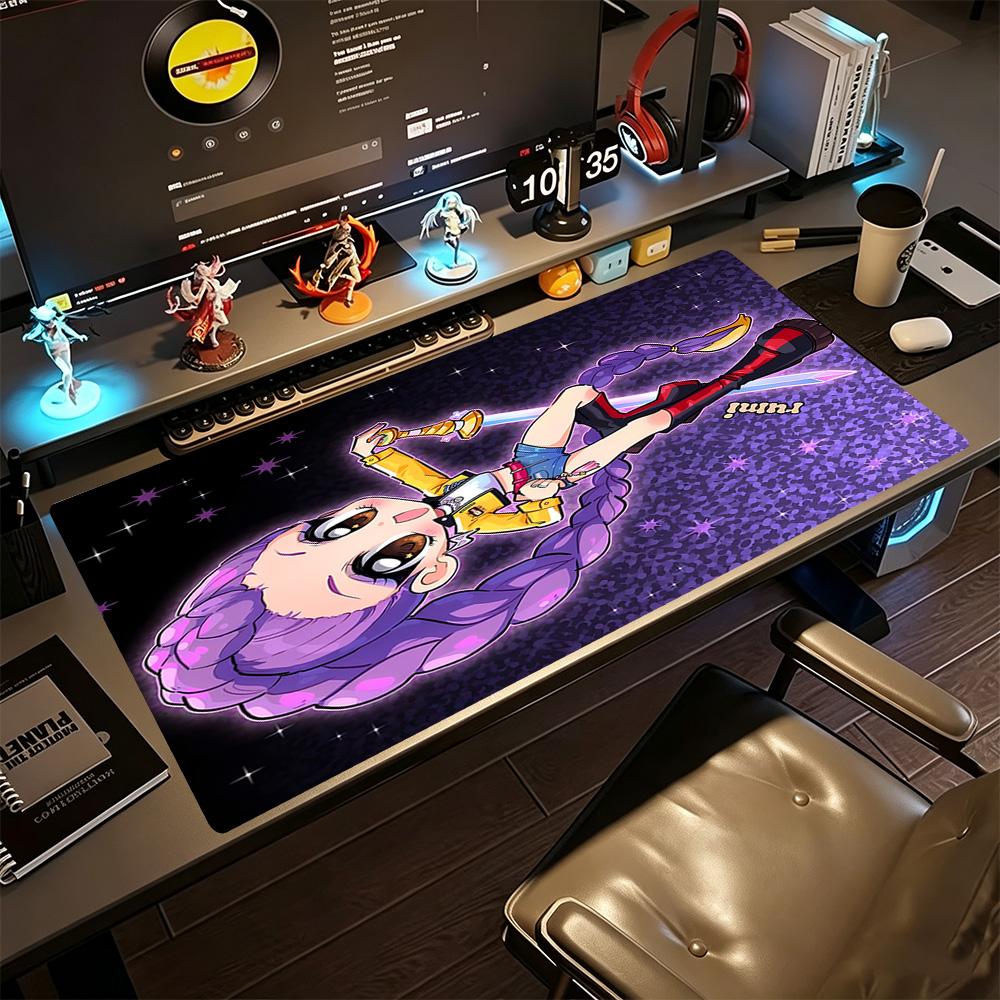 Demon girls group Gaming Mouse Pad Office Mouse Mats Desktop Mouse Pad Non-Slip Rubber Base Office Desk Accessory
