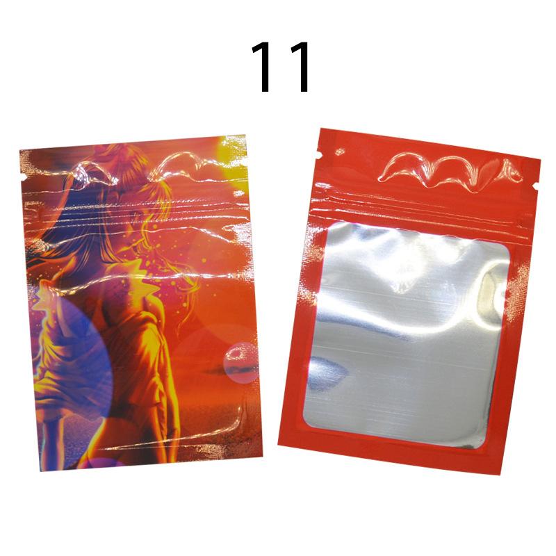 10 шт. самозапечатывающиеся пакеты, закрывающиеся маленькие конфеты, брелки, капсулы, упаковочные пакеты на молнии