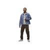 Jordan Essentials Solid Color Polo Casual Jacket Pushed Jacket Men Jackets Blue Grey FN4528-436