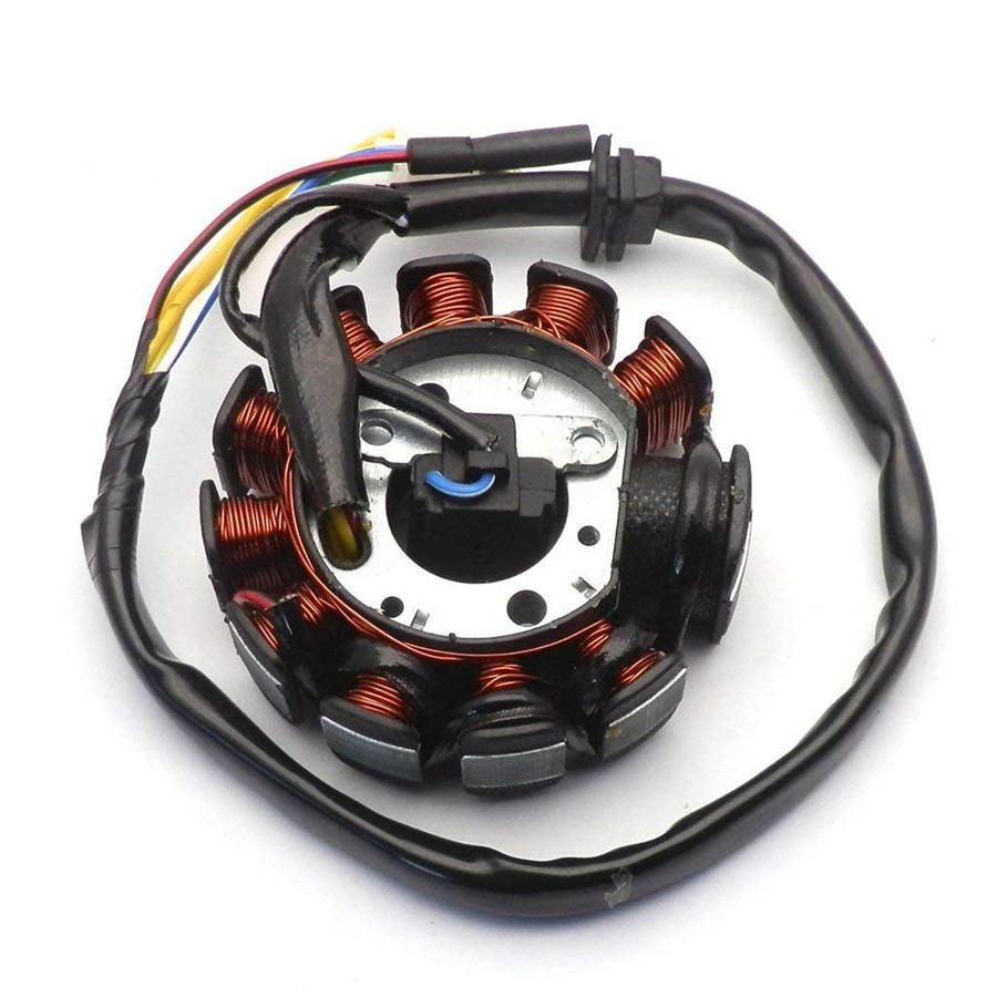 11-катушечный магнето статор генератора для китайского скутера GY6, мопеда, квадроцикла, картинга