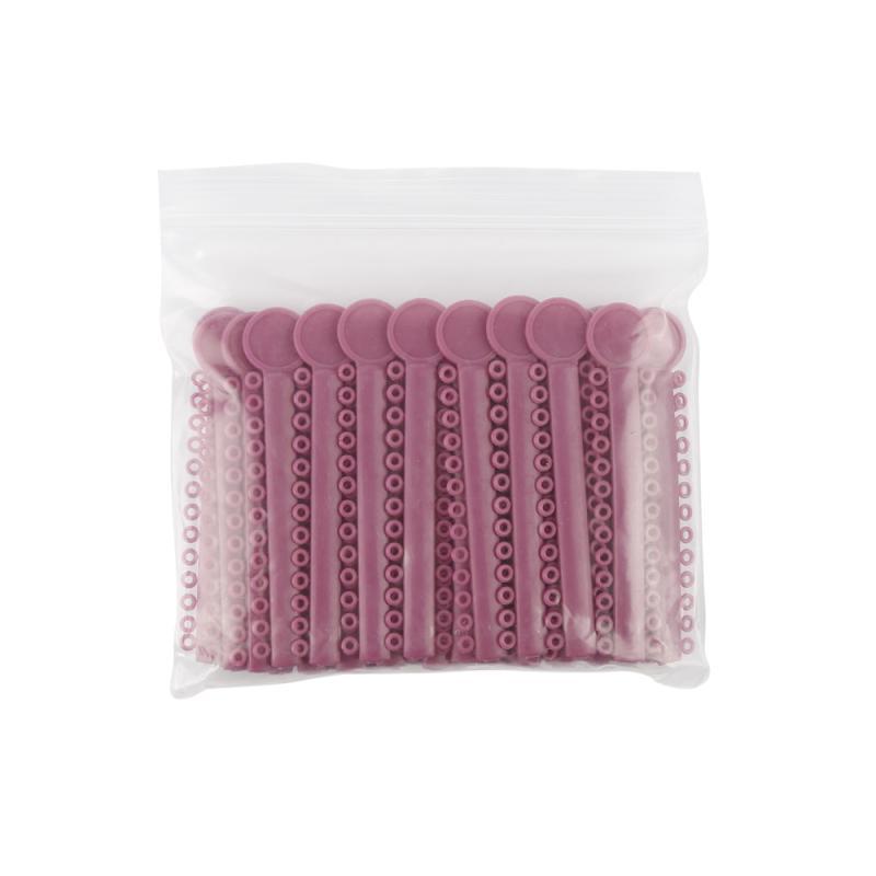 1 упаковка = 1040 шт./40 палочек, ортодонтические лигатуры, зубные резинки для брекетов, подтяжки, 38 цветов на выбор