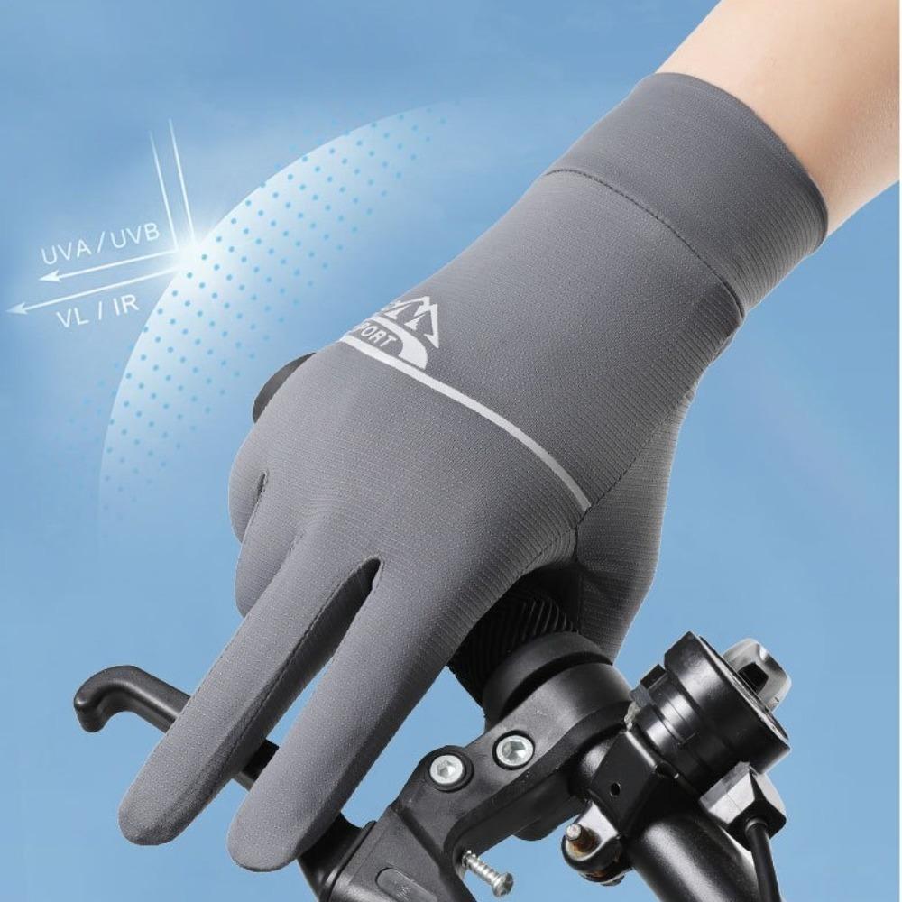 Highly Elastic Sunscreen Gloves Anti-UV Riding Driving Gloves New Driving Mittens Surf