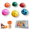 Игрушки-стаканчики Polaristure Poppin' Eye Snap, Призы для розыгрыша для детей, Популярные призовые игрушки, Набор из 6 штук (6 цветов, 6 штук (Средний размер, Прибл.. 3.2cm