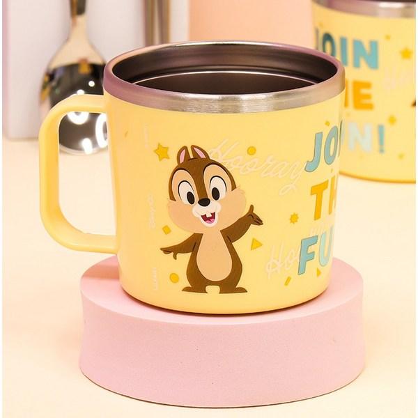 Lil Pang Disney Dishwasher Stainless Steel Cup L Chip & Dale, Mixed Colors, 1 Piece