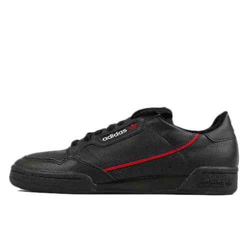 adidas Continental 80 'Алый' (унисекс) Черные / Алые / Темно-синие скейт-туфли G27707