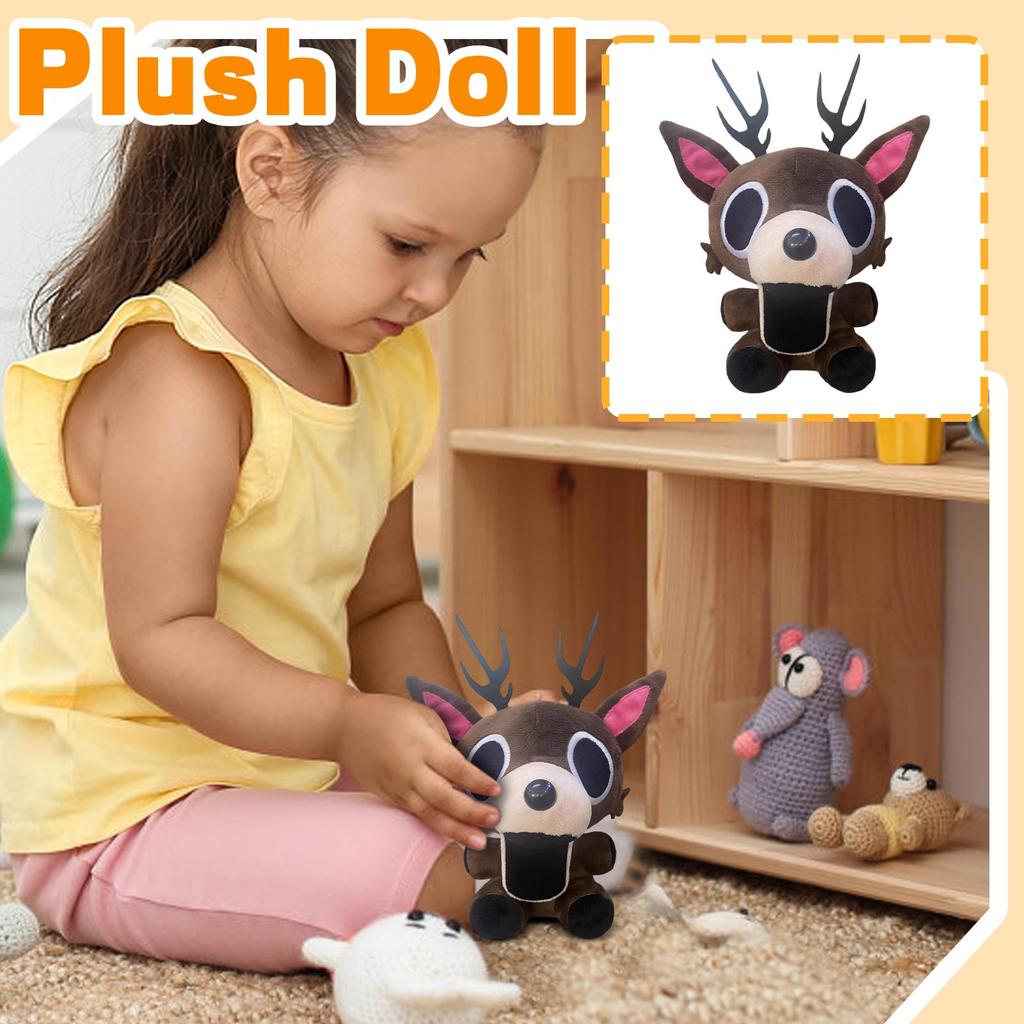 Милая плюшевая кукла игрушка подарок мультфильм детская тряпичная кукла кукла