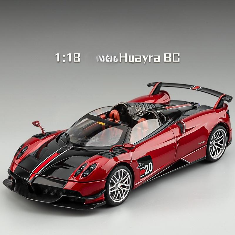 Official Licensed 1:18 Scale Pagani Huayra BC Sport Car Model Diecast Toy Vehicle Kids Boys Gift Collective Home Decoration