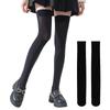 [Allanve] Knee High Socks Black White [3D 3D Compression Beautiful Legs, Leg Lengthening Effect, Hard To Fall Off] High Socks Ladies Knee High