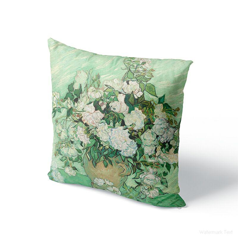 45x45 см Картина маслом Ван Гога наволочка для дивана Чехлы для подушек Подсолнух Ночная наволочка для дивана Наволочка для украшения дома