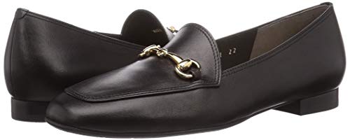 Женские лоферы без задника, черные, размер 23.0 см, 2E