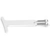 Qiilu Hood Release Handle, Hood Release Pull Handle Billet Aluminium Alloy for R32 MK4 2004 (Silver)