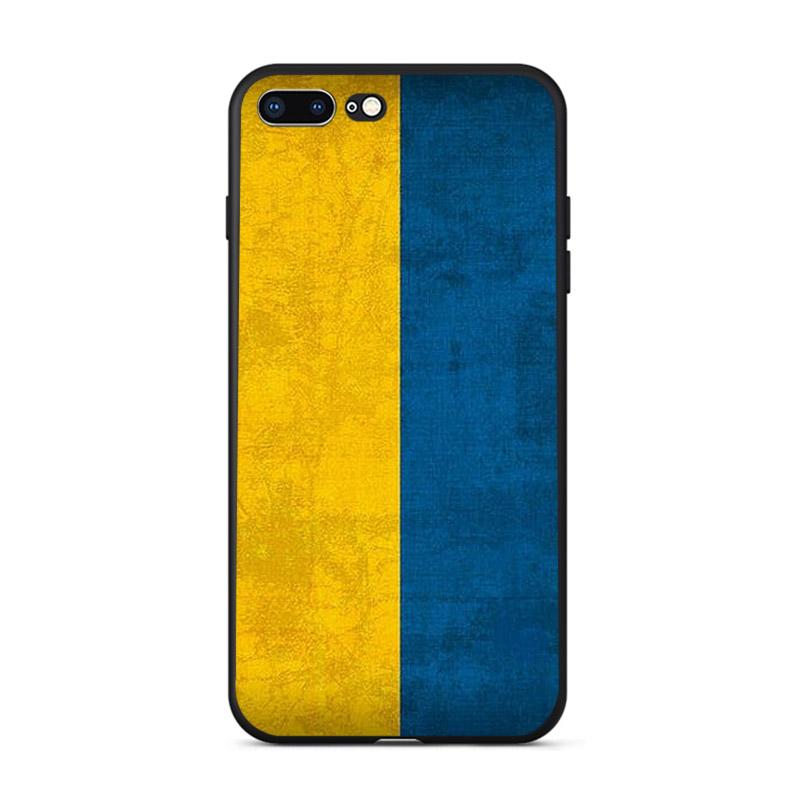 Flag of Ukraine Unique Design Phone Case For Iphone 13 12 Mini 11 Pro XS Max Hard Mobile Shell 8 7 Plus 5S 6S X XR 10 SE Cover