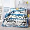 Fc Zenit Saint‑petersburg64 Personalized Name Blanket Gift Personalized Blanket Ultra-Soft for Seaside Livingroom Nap Couch Four Seasons Multipurpose