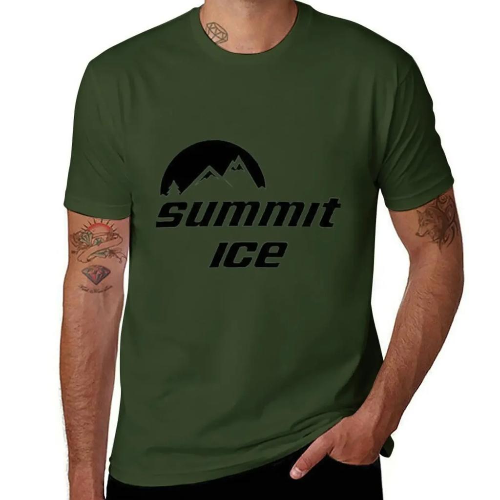 Summit Ice Nathan для вас Однотонные футболки графические футболки Эстетичная одежда толстовки, мужские