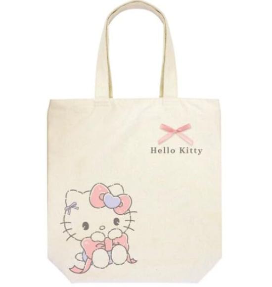 Вертикальная сумка-тоут Sanrio Hello Kitty Runrun Ribbon