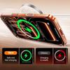 For Magsafe Transparent Magnetic Phone Case For iPhone 17 14 12 13 15 16 Pro Max Plus 17Pro 17 Air Wireless Charging Clear Cover