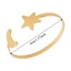 6PCS Modern Star Napkin Buckle Minimalist Serviette Ring Festival Party Napkin Buckle  Table Setting