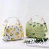 1 Pc Cute Fruit Lunch Bag for Women Portable Insulated Lunch Thermal Bag Bento Pouch Lunch Container School Food Bag